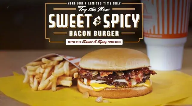 Sweet & Spicy Bacon Burger